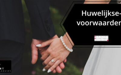 Huwelijkse voorwaarden?